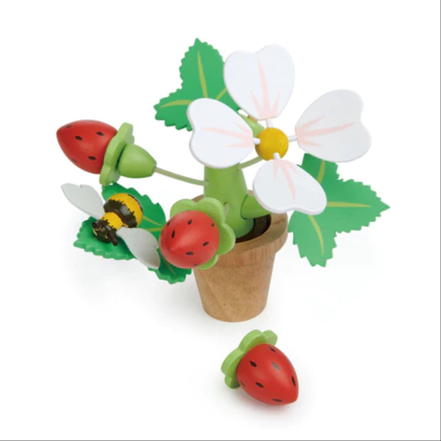 Tender Leaf Strawberry Flower Pot