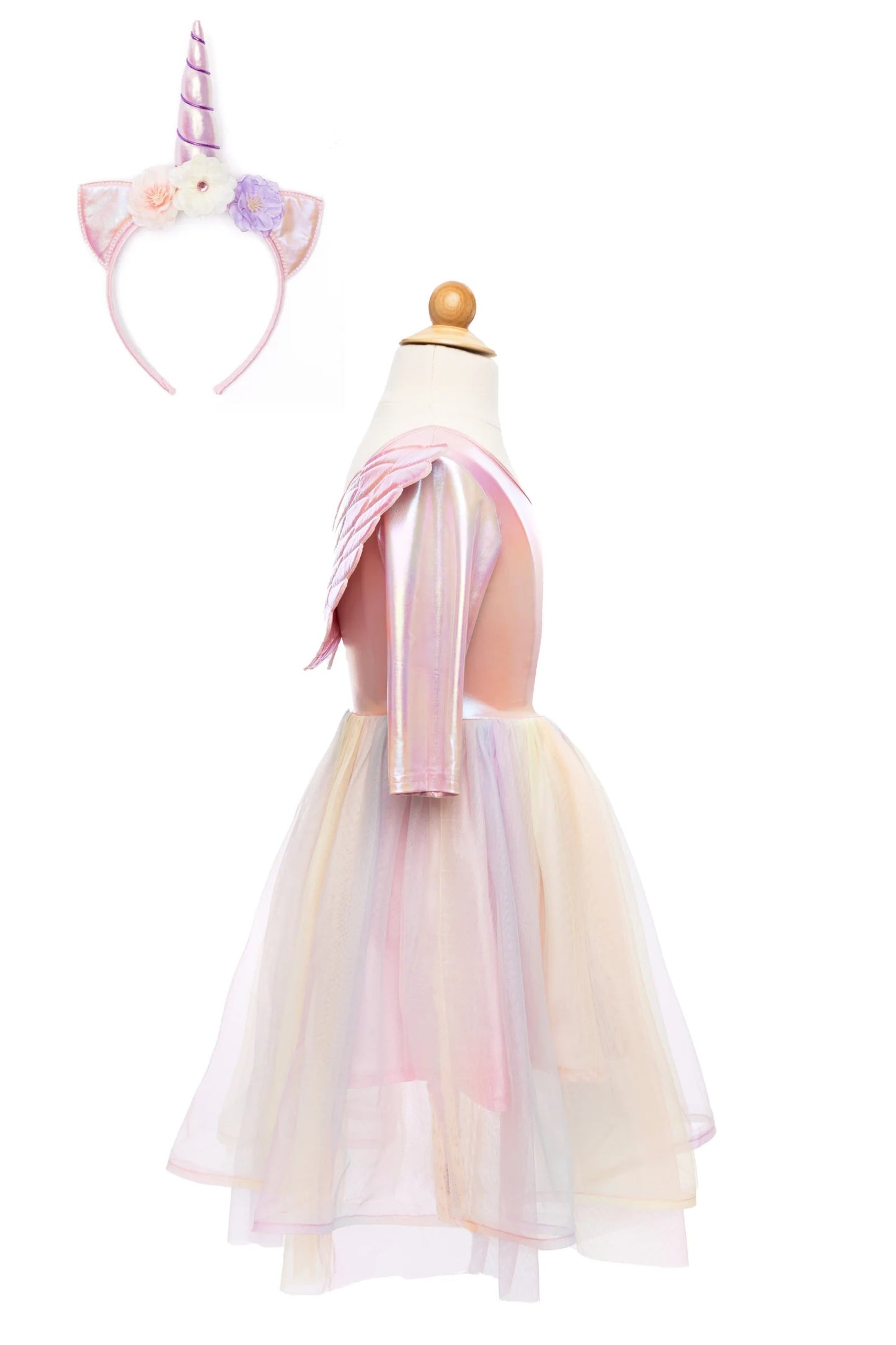 Great Pretenders Alicorn Dress With Wings & Headband