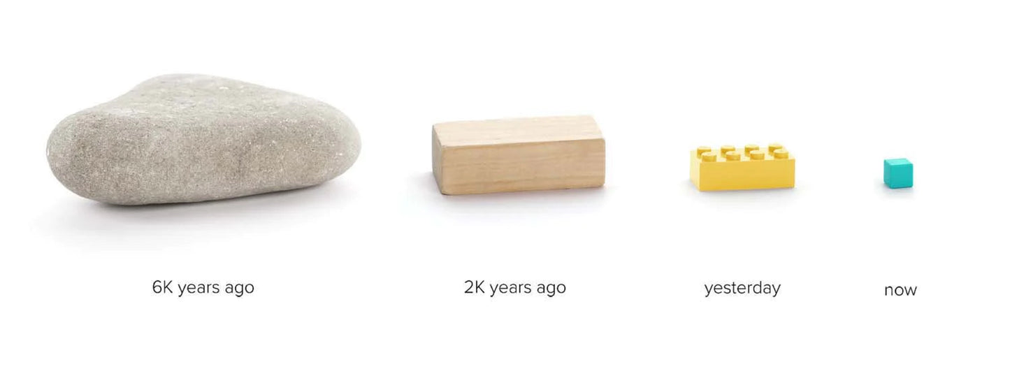 Pixio Bot 24 Magnetic Blocks in 2 Colors