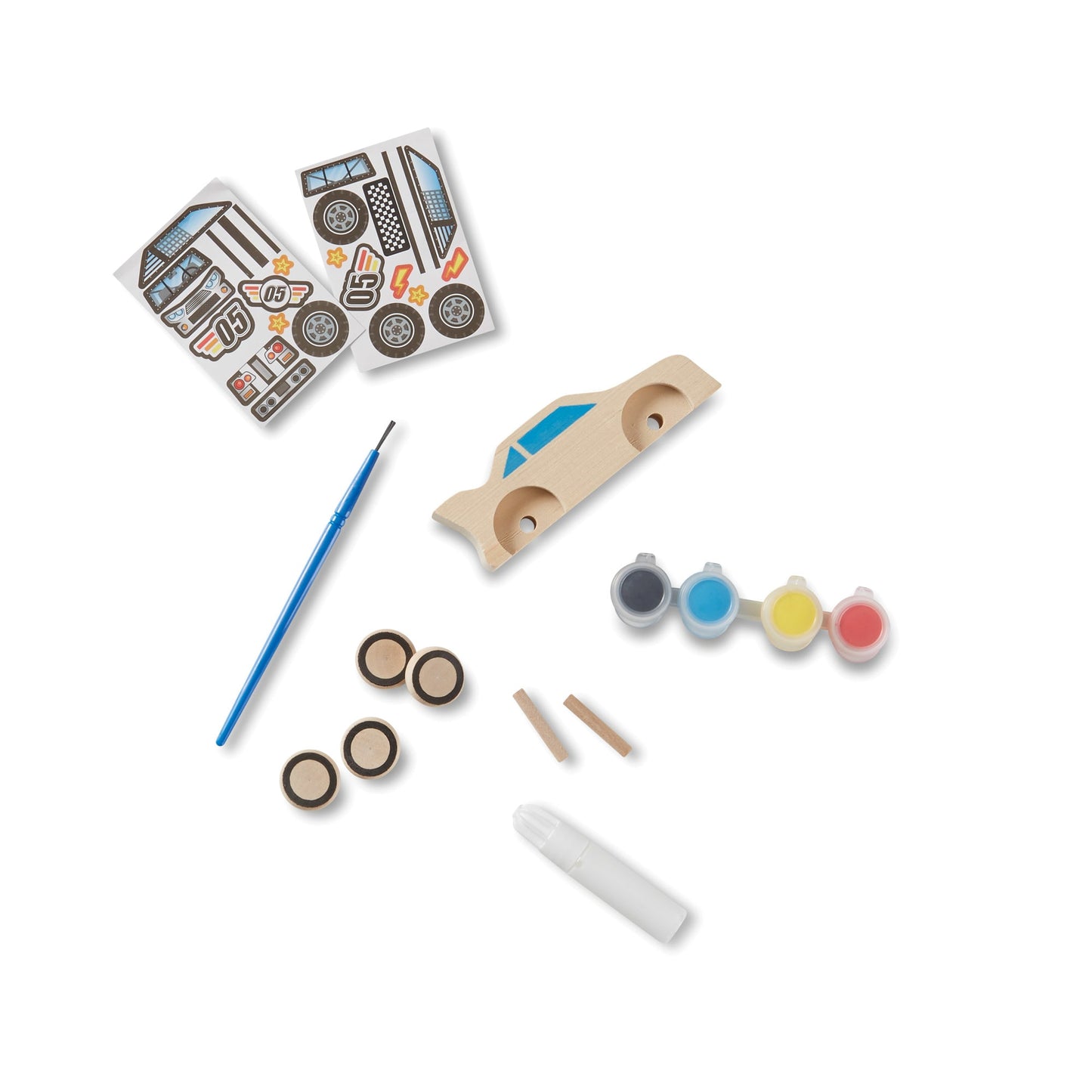 Melissa & Doug Created by Me! Race Car Craft Kit