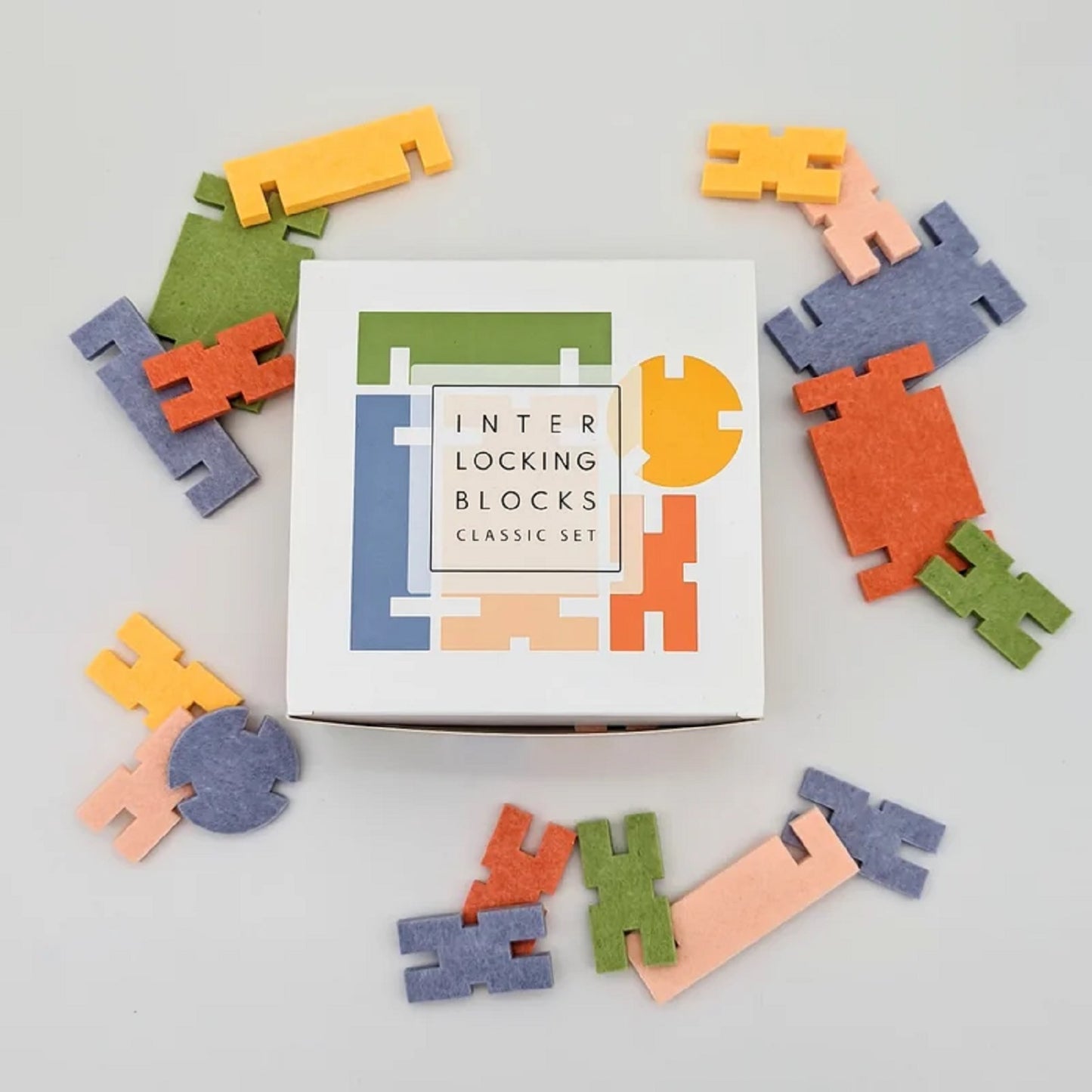 lowercase toys Interlocking Blocks - Classic Set
