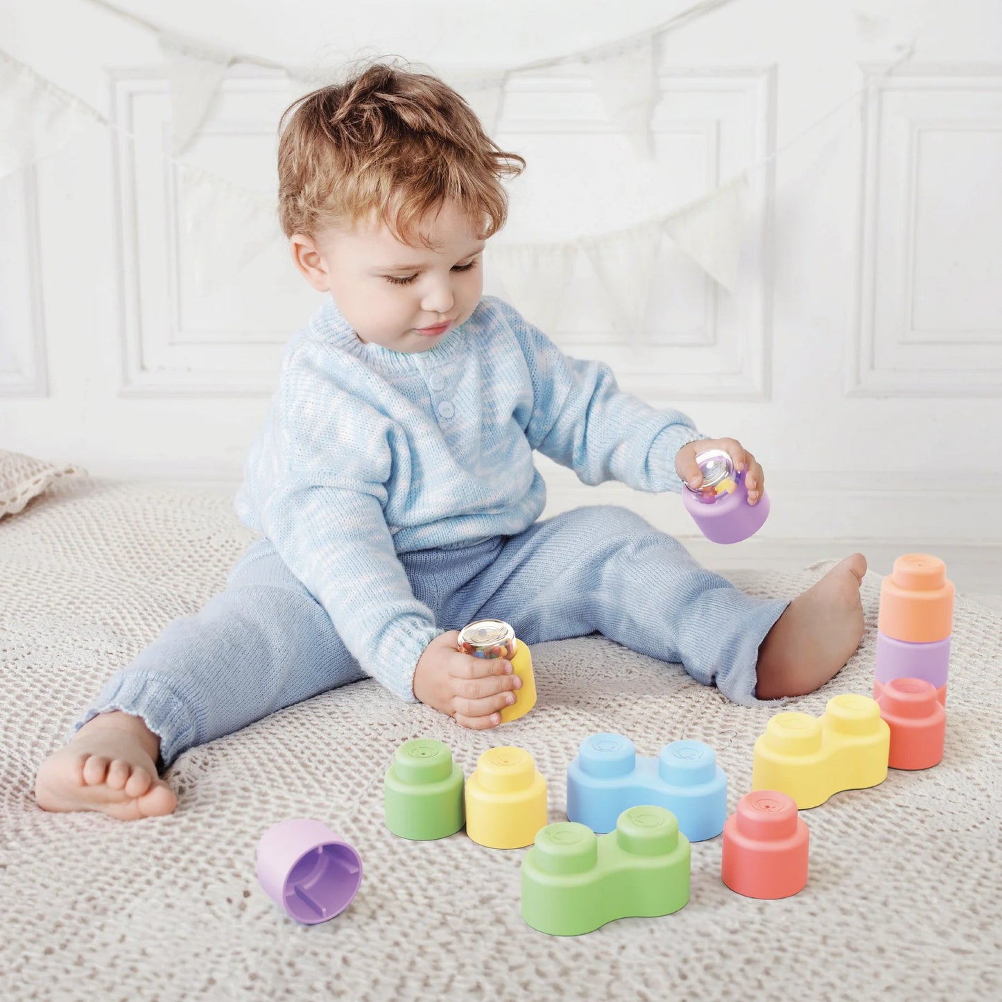 Quercetti Momy Soft Happy Sound 18 Piece Set