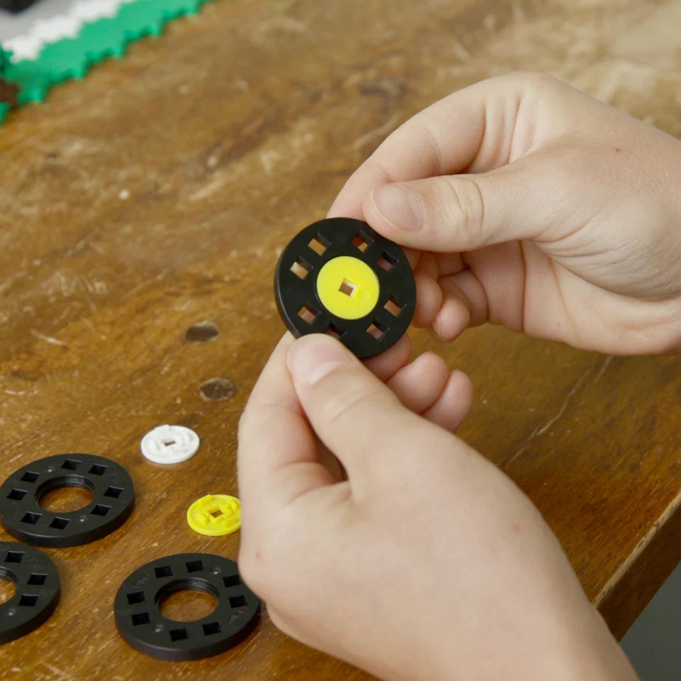 Plus-Plus GO! Educational Tub (2600 pc/10 chassis/40 wheels)