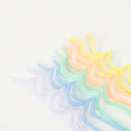 Meri Meri Pastel Swirly Candles