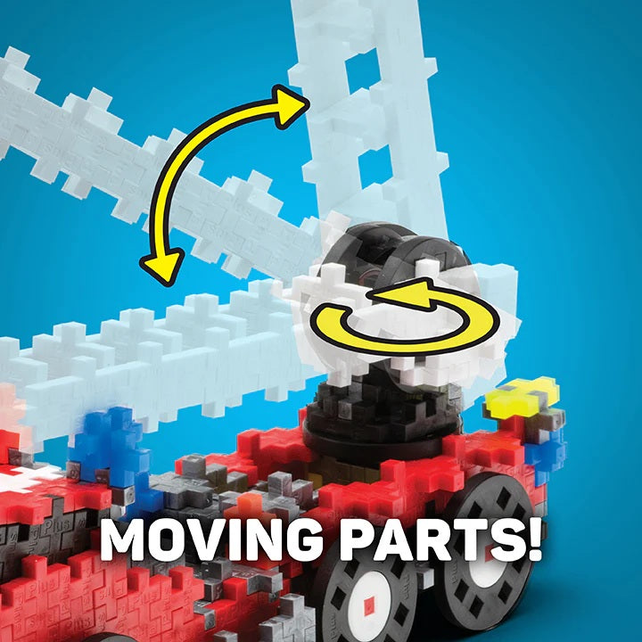 Plus-Plus GO! Educational Tub (2600 pc/10 chassis/40 wheels)