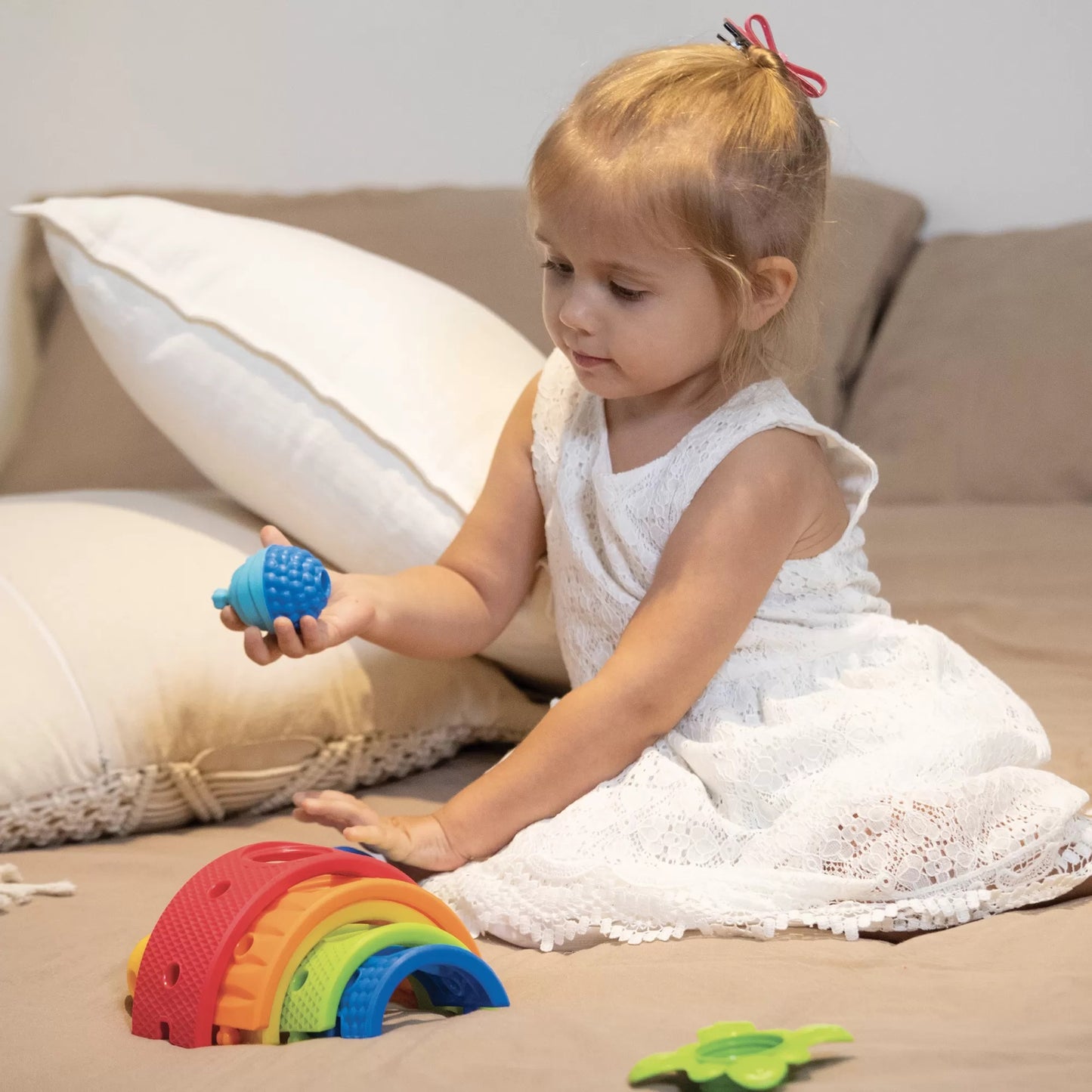 Lalaboom Rainbow Arches & Beads - 13 Piece Set