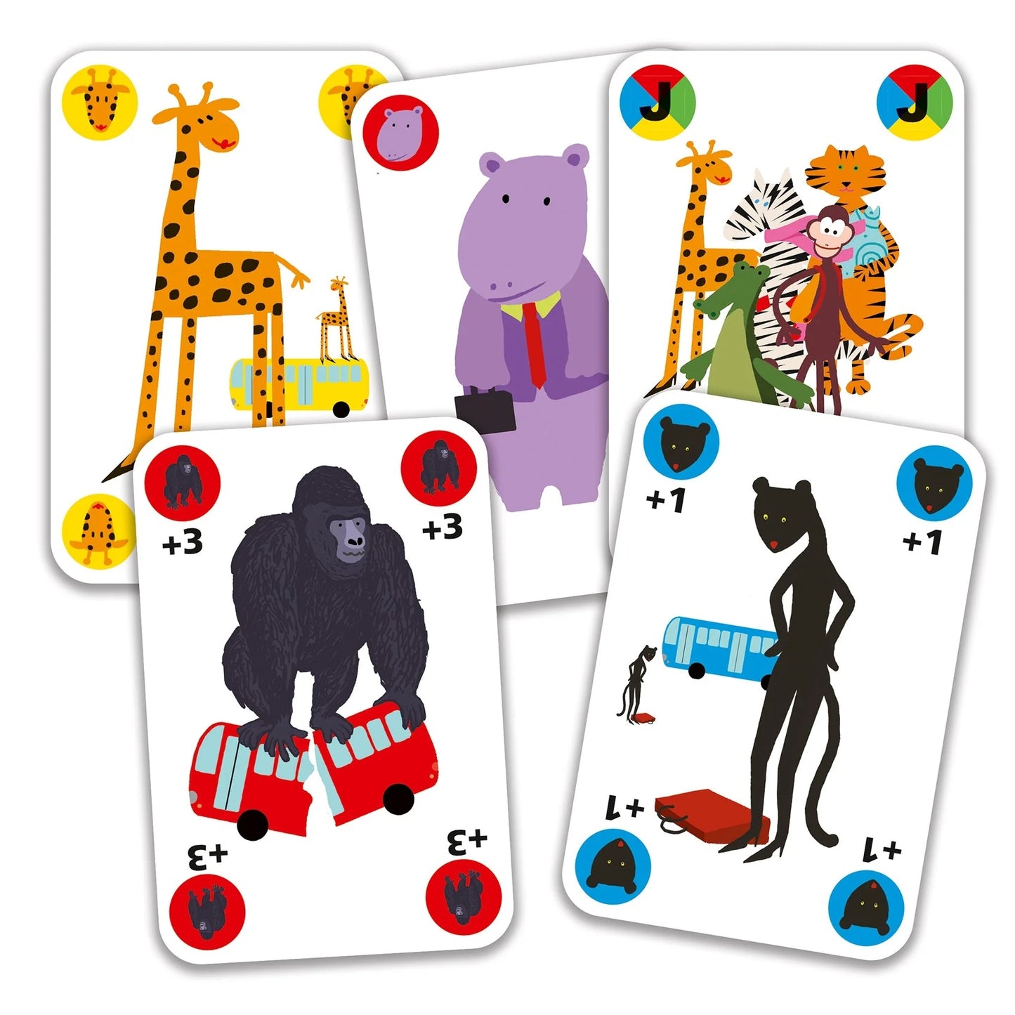 Djeco Gorilla Strategy Card Game