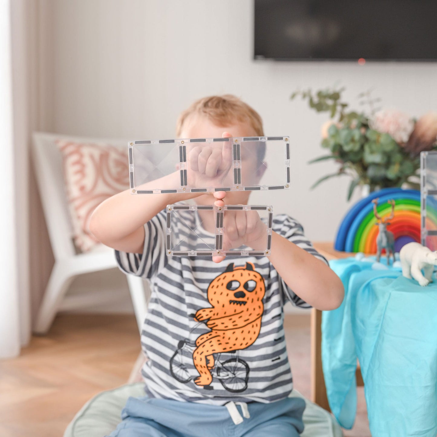 Connetix Clear Rectangle Pack - 12 Piece Set