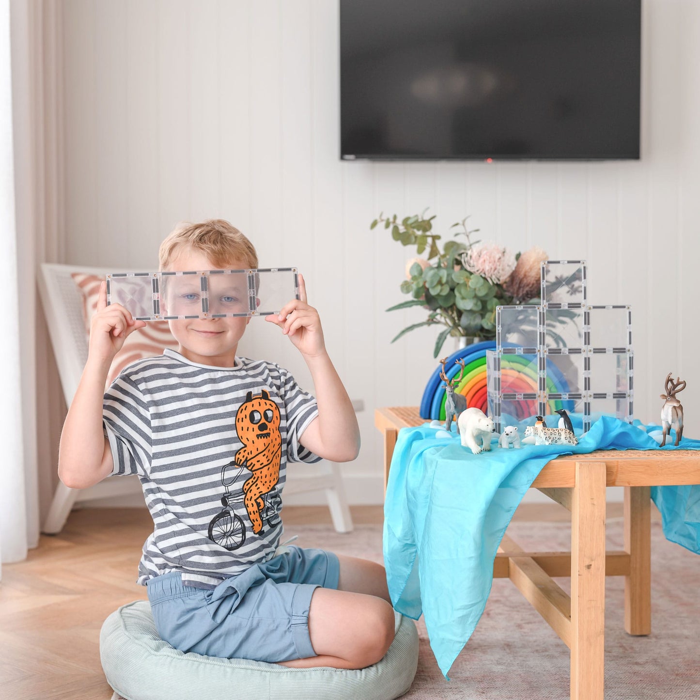Connetix Clear Rectangle Pack - 12 Piece Set