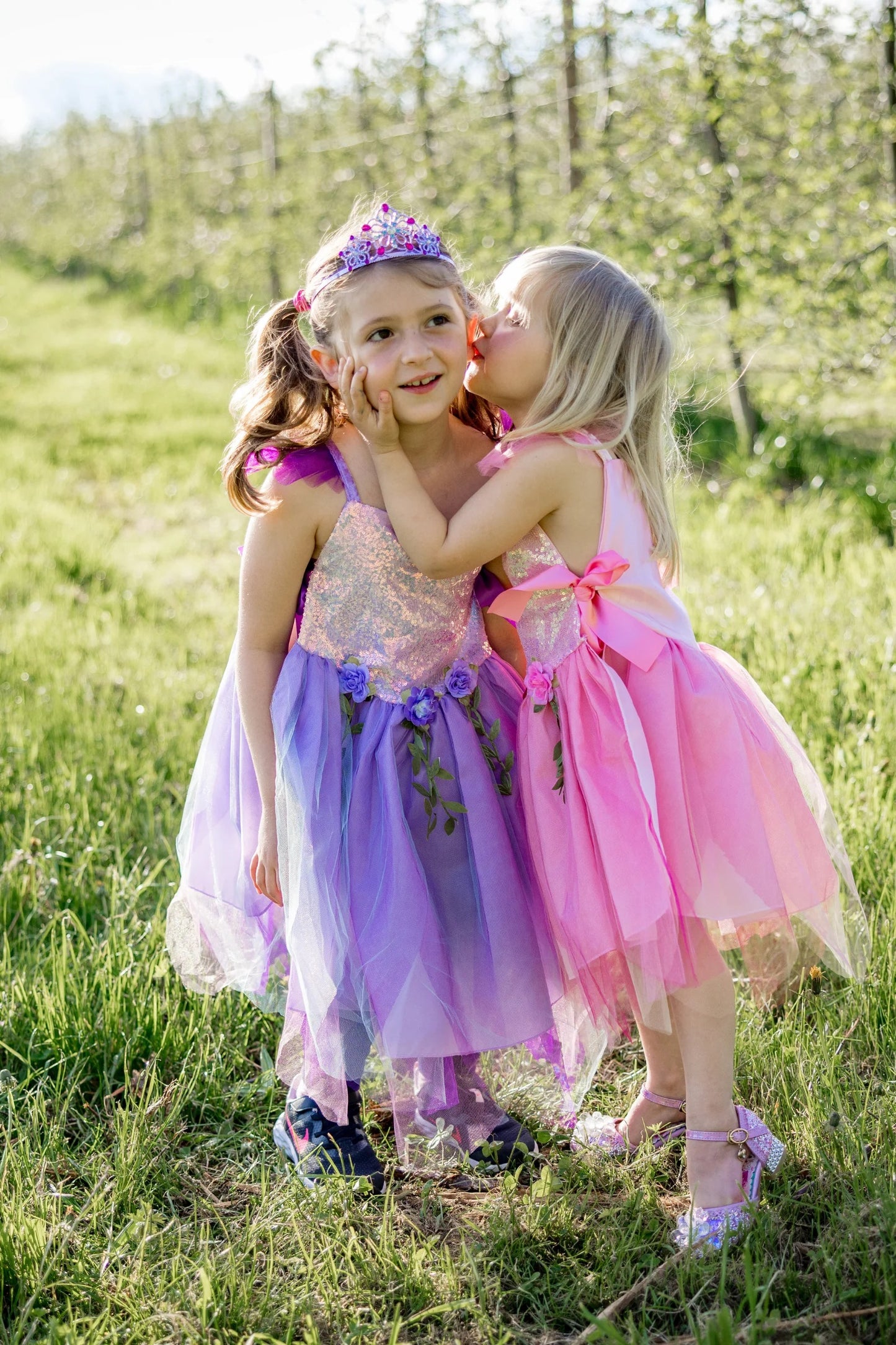 Great Pretenders Pink Sequins Forest Fairy Tunic