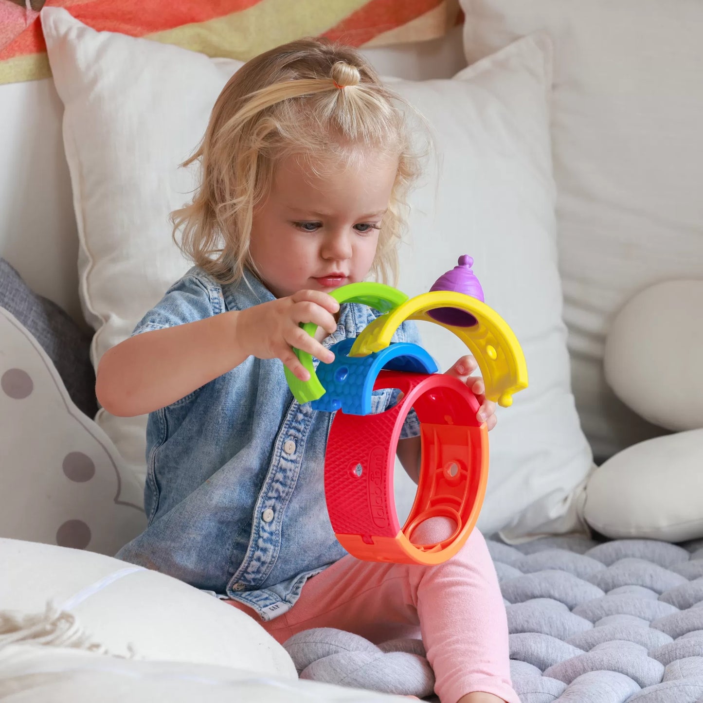 Lalaboom Rainbow Arches & Beads - 13 Piece Set