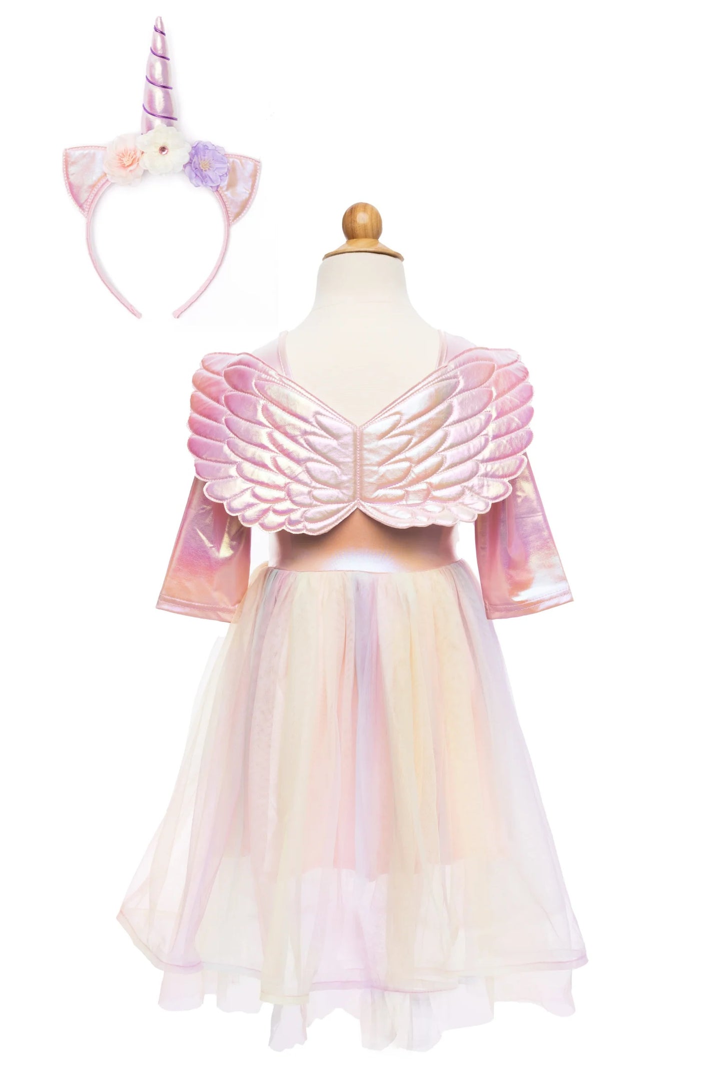 Great Pretenders Alicorn Dress With Wings & Headband
