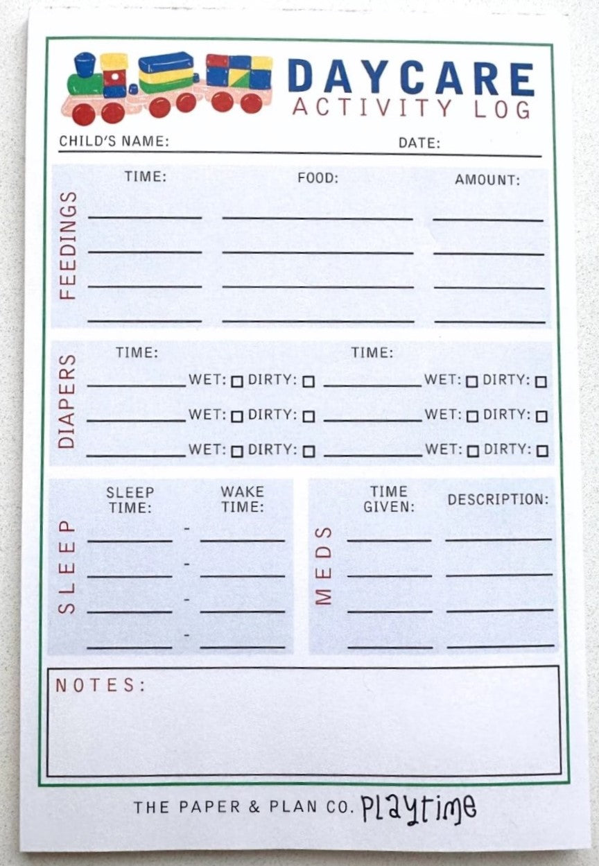 The Paper & Plan Co. Imagination Playtime Cards 50 Sheets