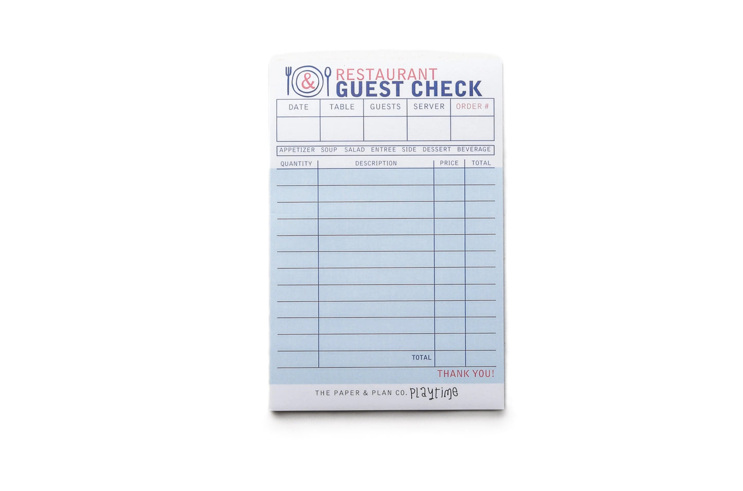 The Paper & Plan Co. Playtime Pads 50 Sheets