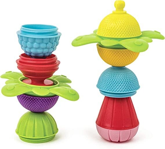 Lalaboom Barrel of Educational Beads - 19 Piece Set