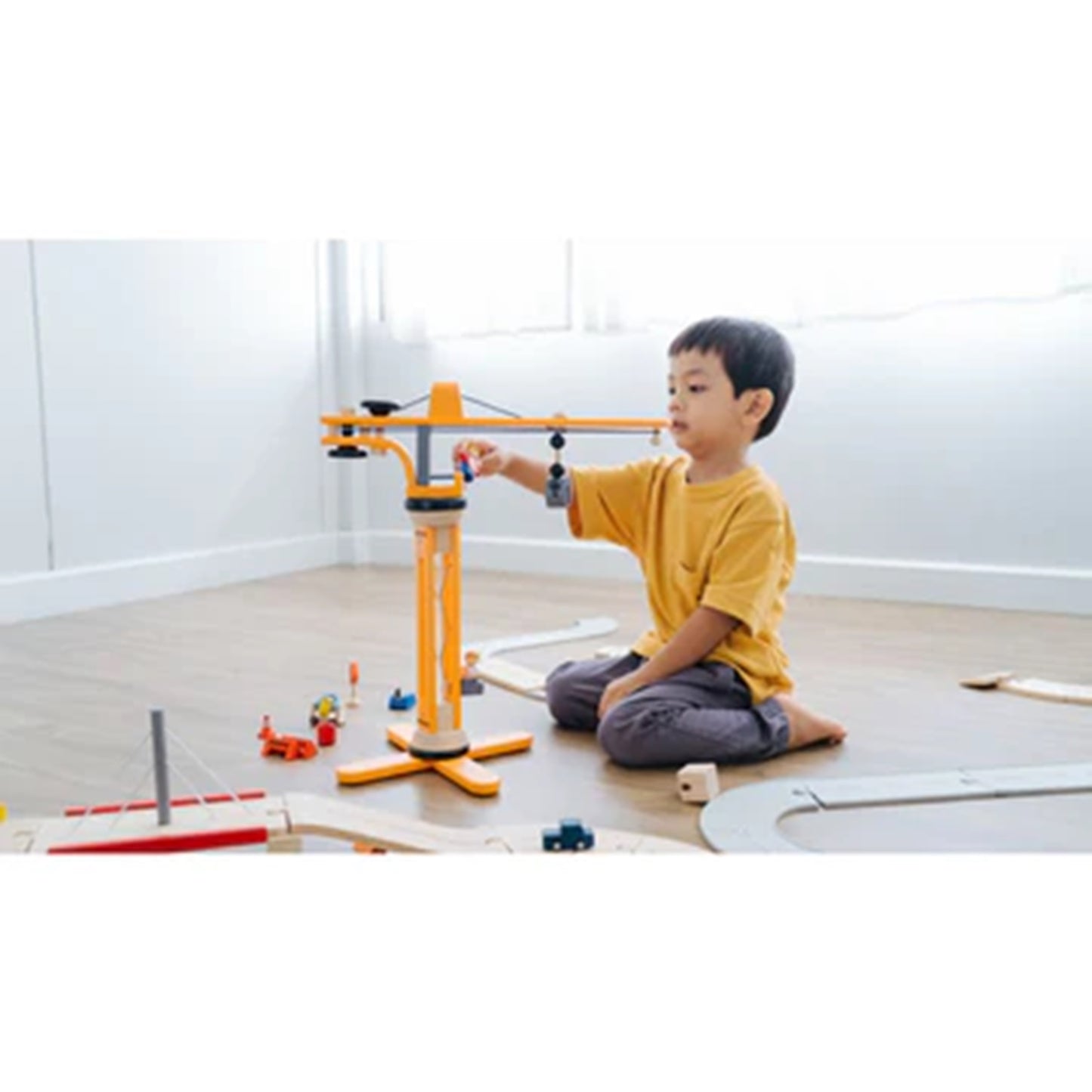 PlanToys Crane Set