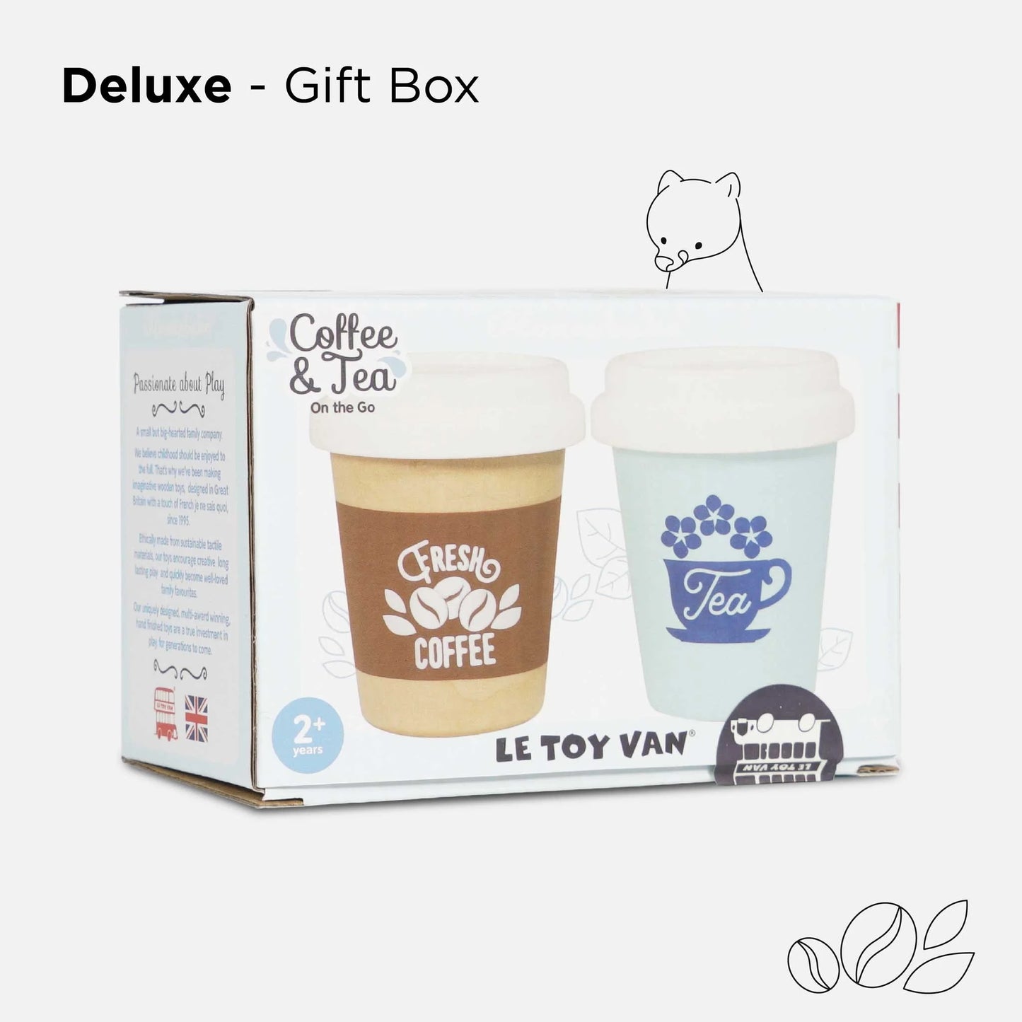 Le Toy Van Eco Cups - Tea & Coffee