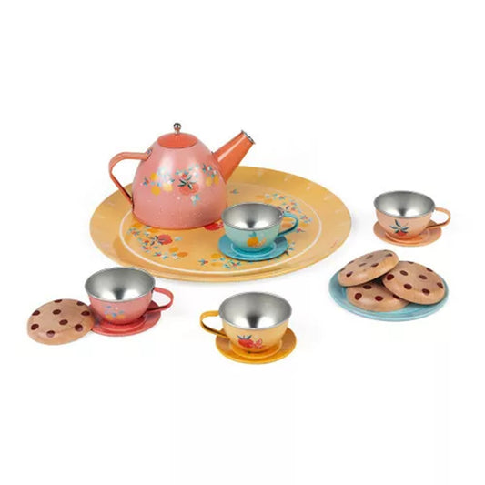 Janod Metal Tea Set Dinnerware