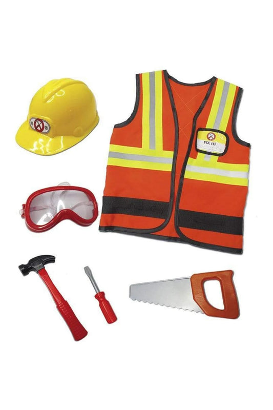 Great Pretenders Construction Worker with Accessories