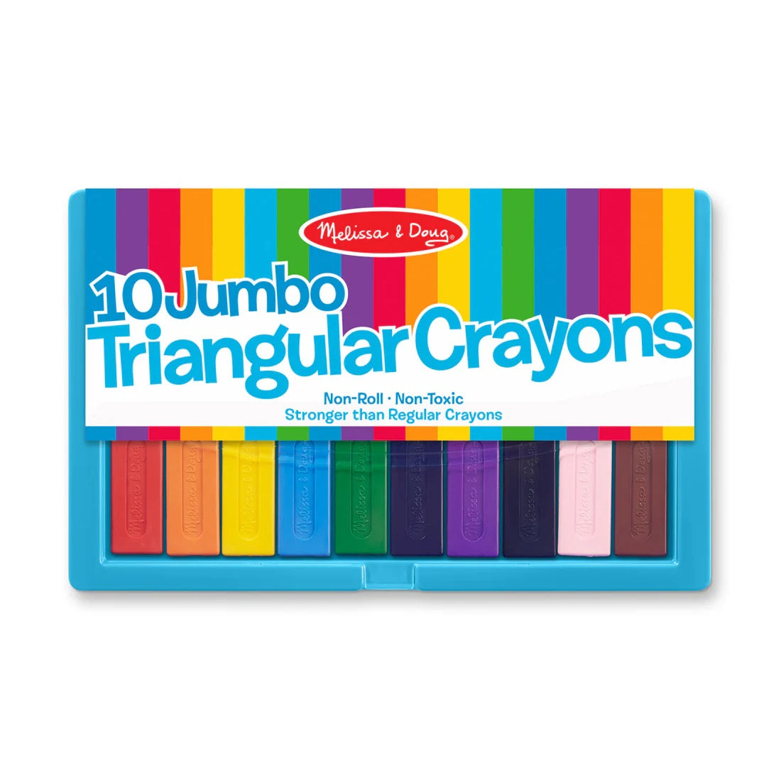 Melissa & Doug Jumbo Triangular Crayons
