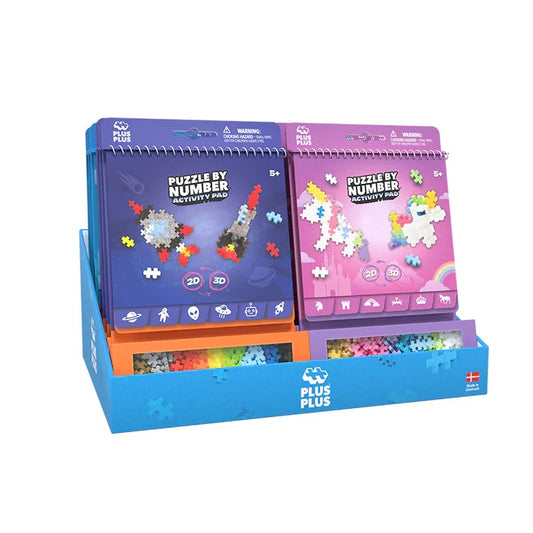 Plus-Plus Puzzle By Number Activity Pad