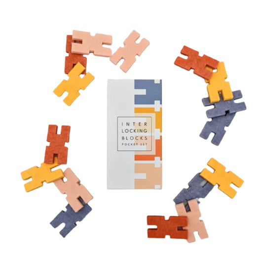 lowercase toys Interlocking Blocks - Pocket Set