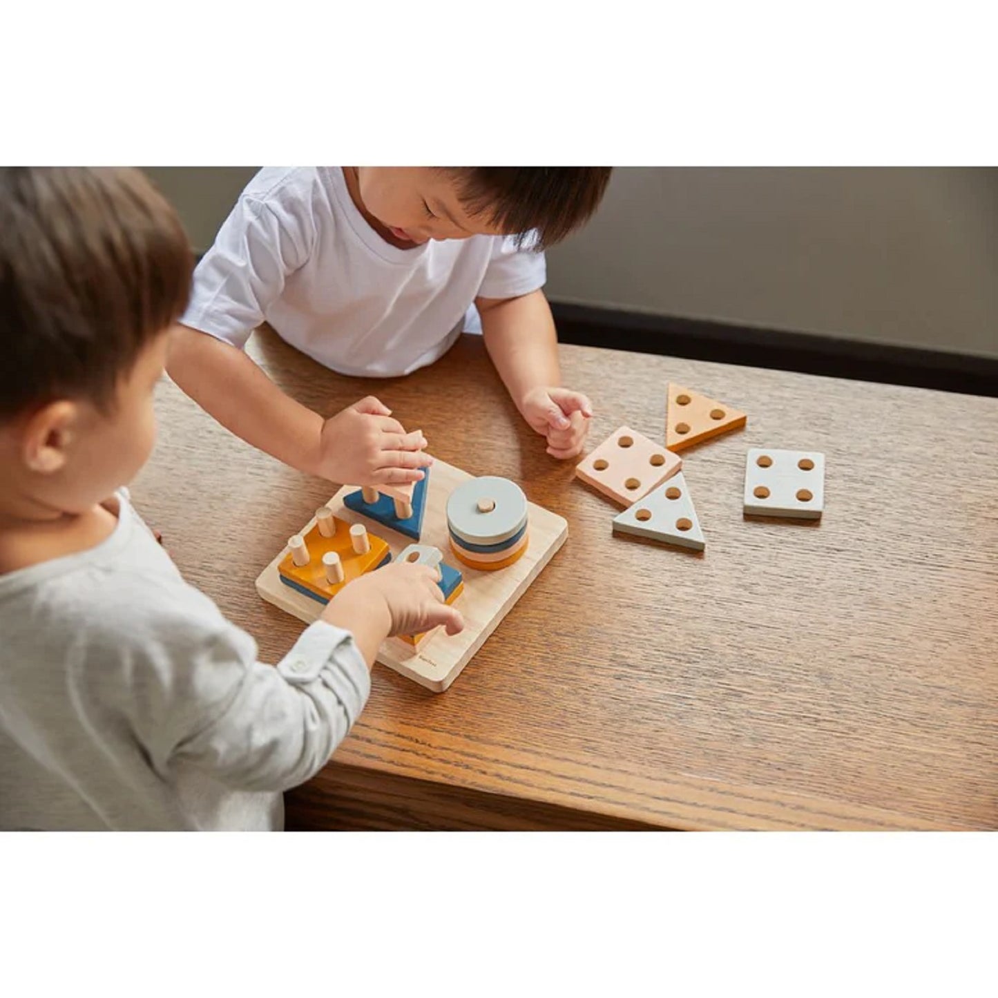 PlanToys Geometric Sorting Board - Orchard