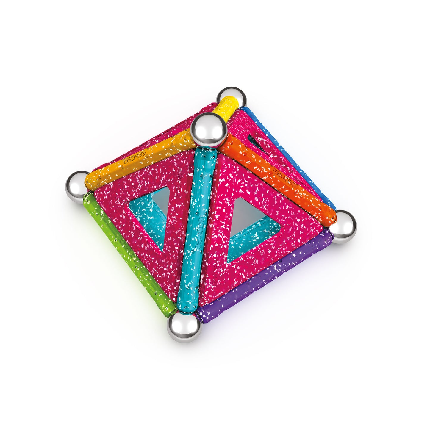 Geomag Glitter Panels Recycled 22pcs