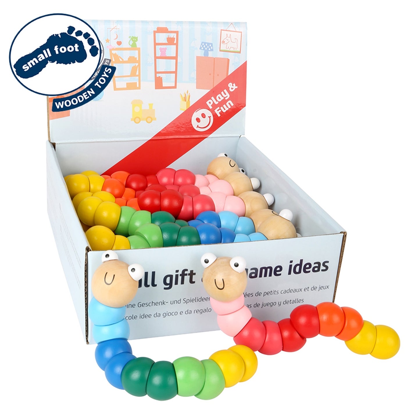 Hauck Small Foot Motor Skills Display Caterpillar