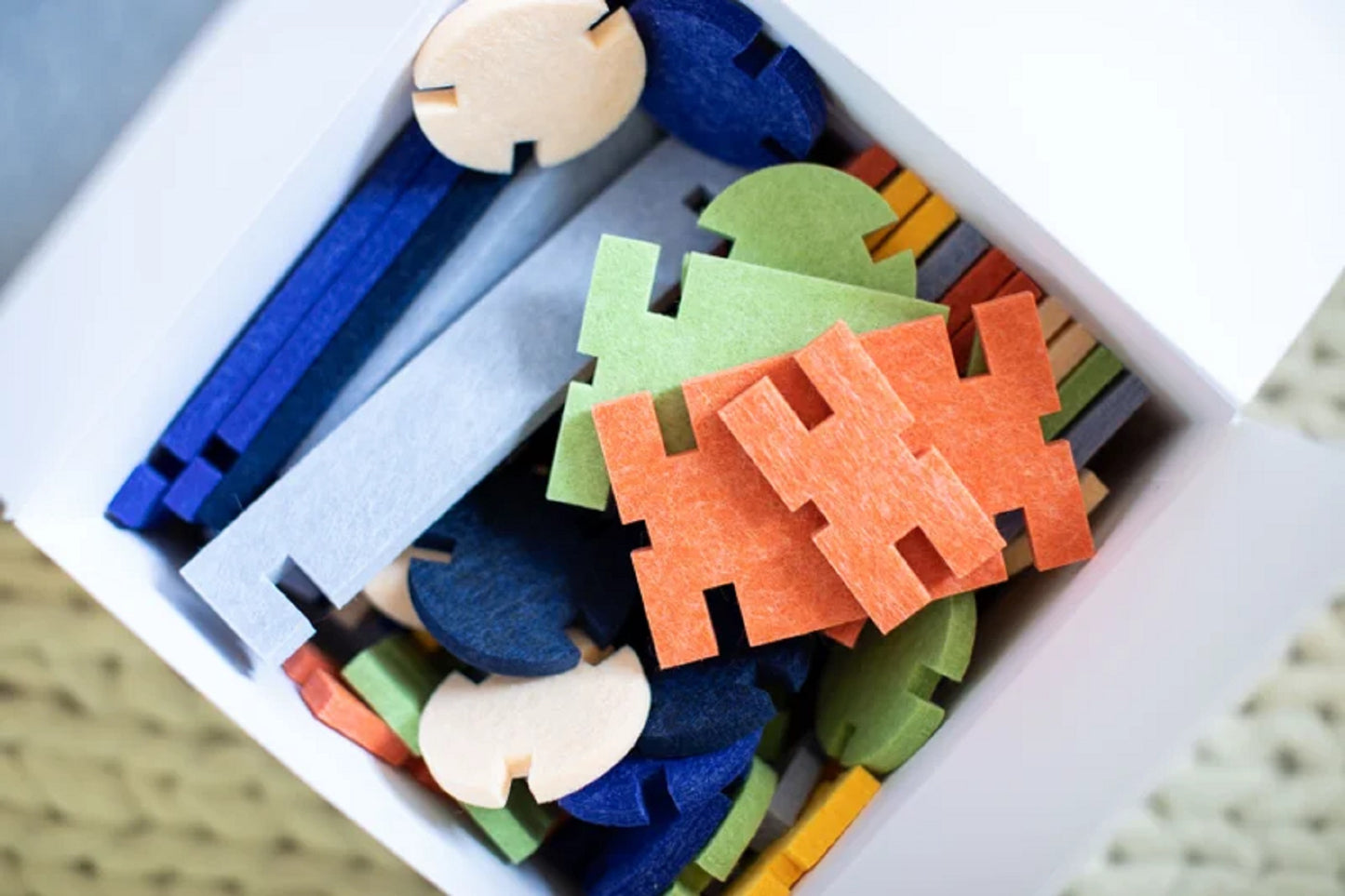 lowercase toys Interlocking Blocks - Architectural Set