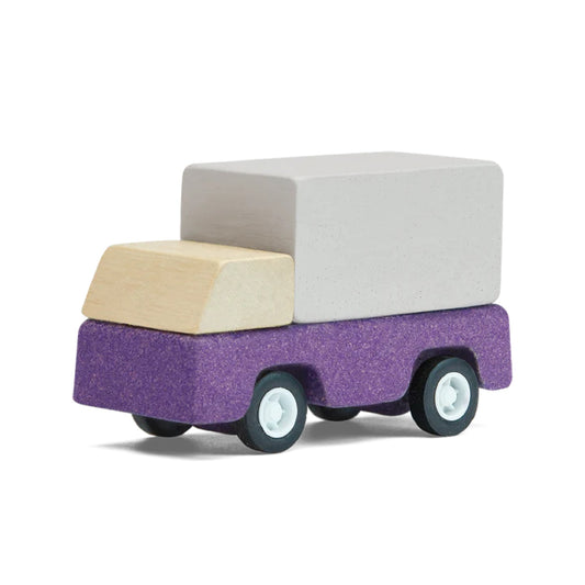 PlanToys Purple Delivery Truck