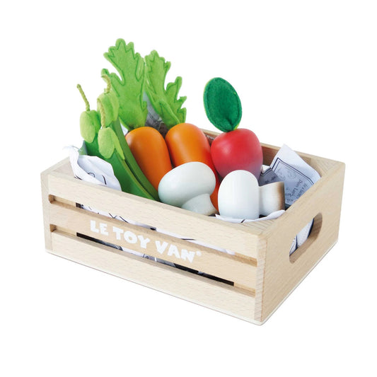 Le Toy Van Harvest Vegetables Crate