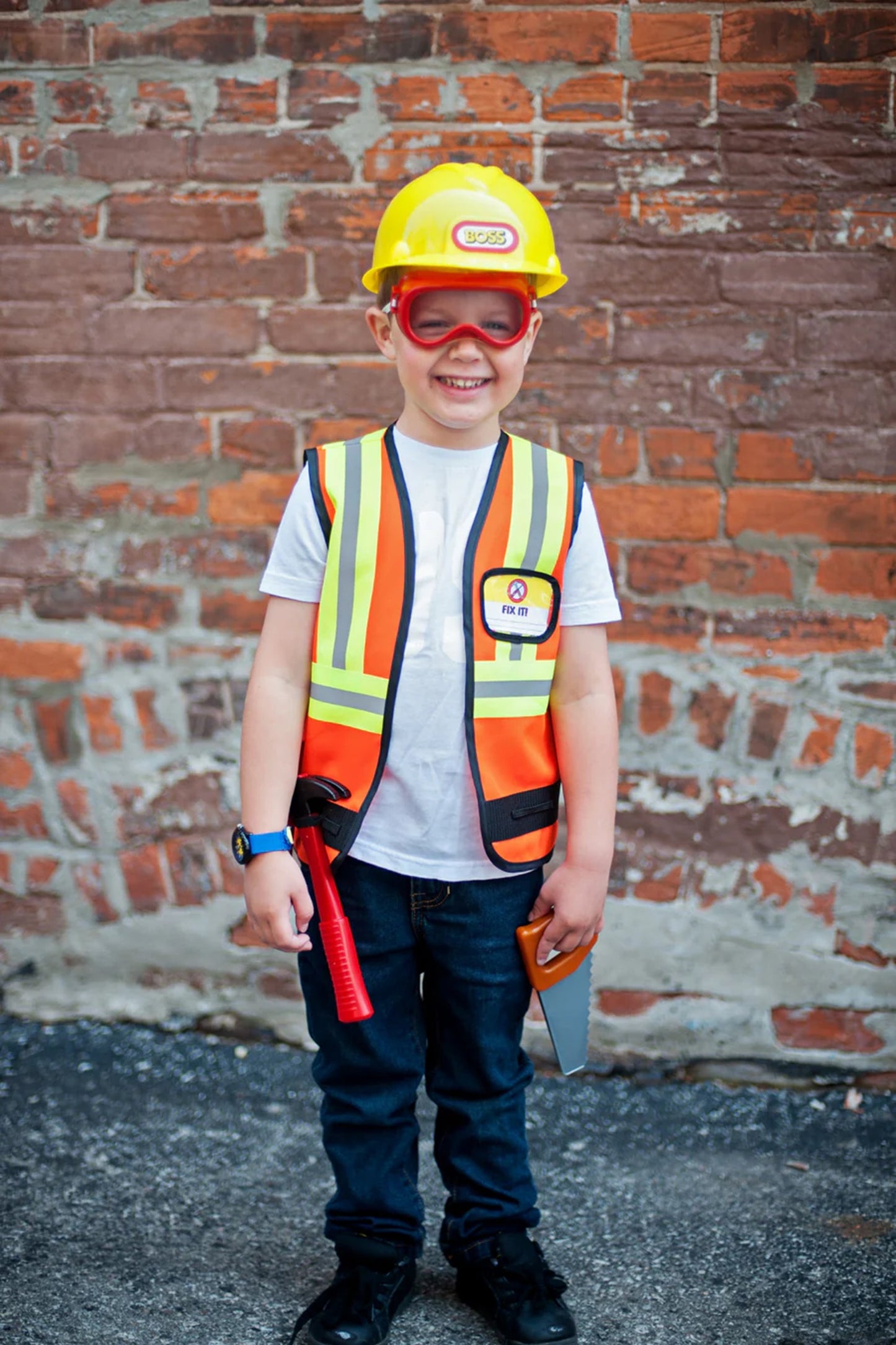 Great Pretenders Construction Worker with Accessories