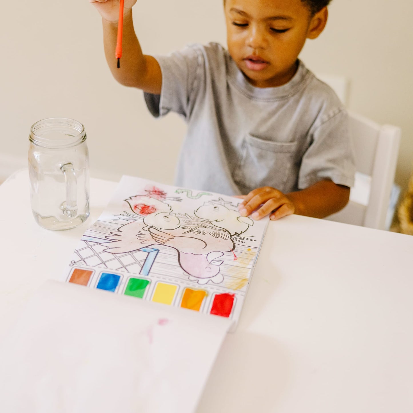 Melissa & Doug Farm Animals Paint With Water Kids' Art Pad