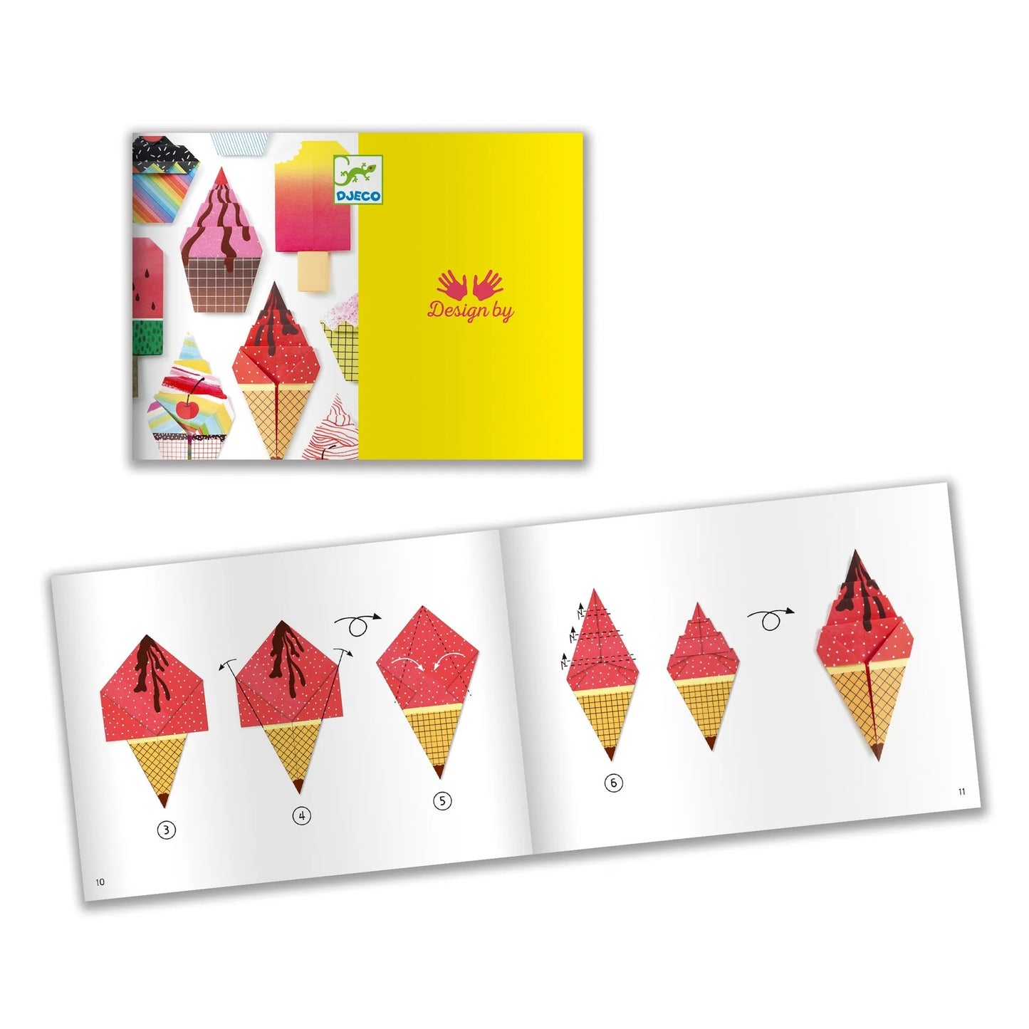 Djeco Sweet Treats Origami Paper Craft Kit