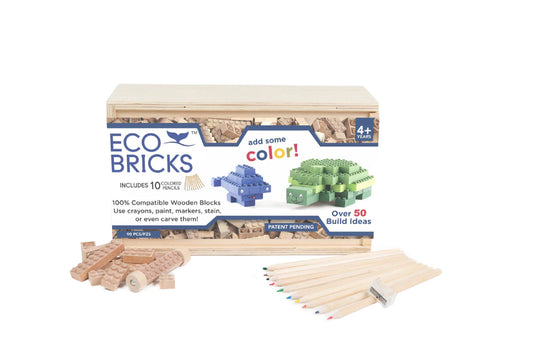 Once-Kids Eco-bricks Classic - 90 Piece Set