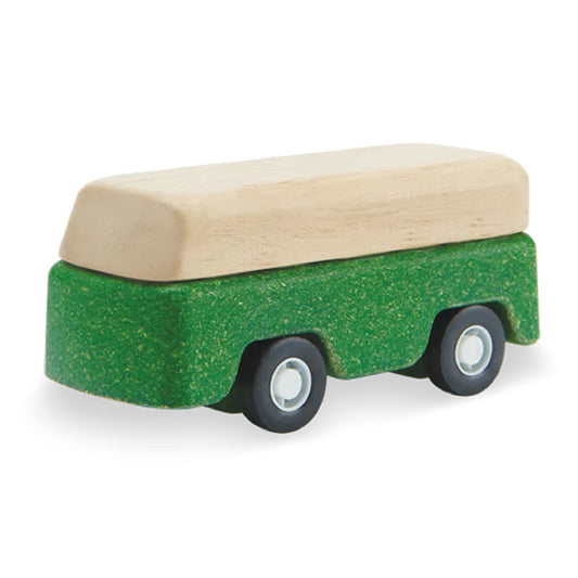 PlanToys Green Bus