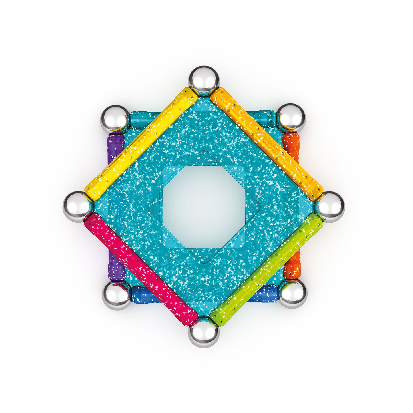 Geomag Glitter Panels Recycled 22pcs