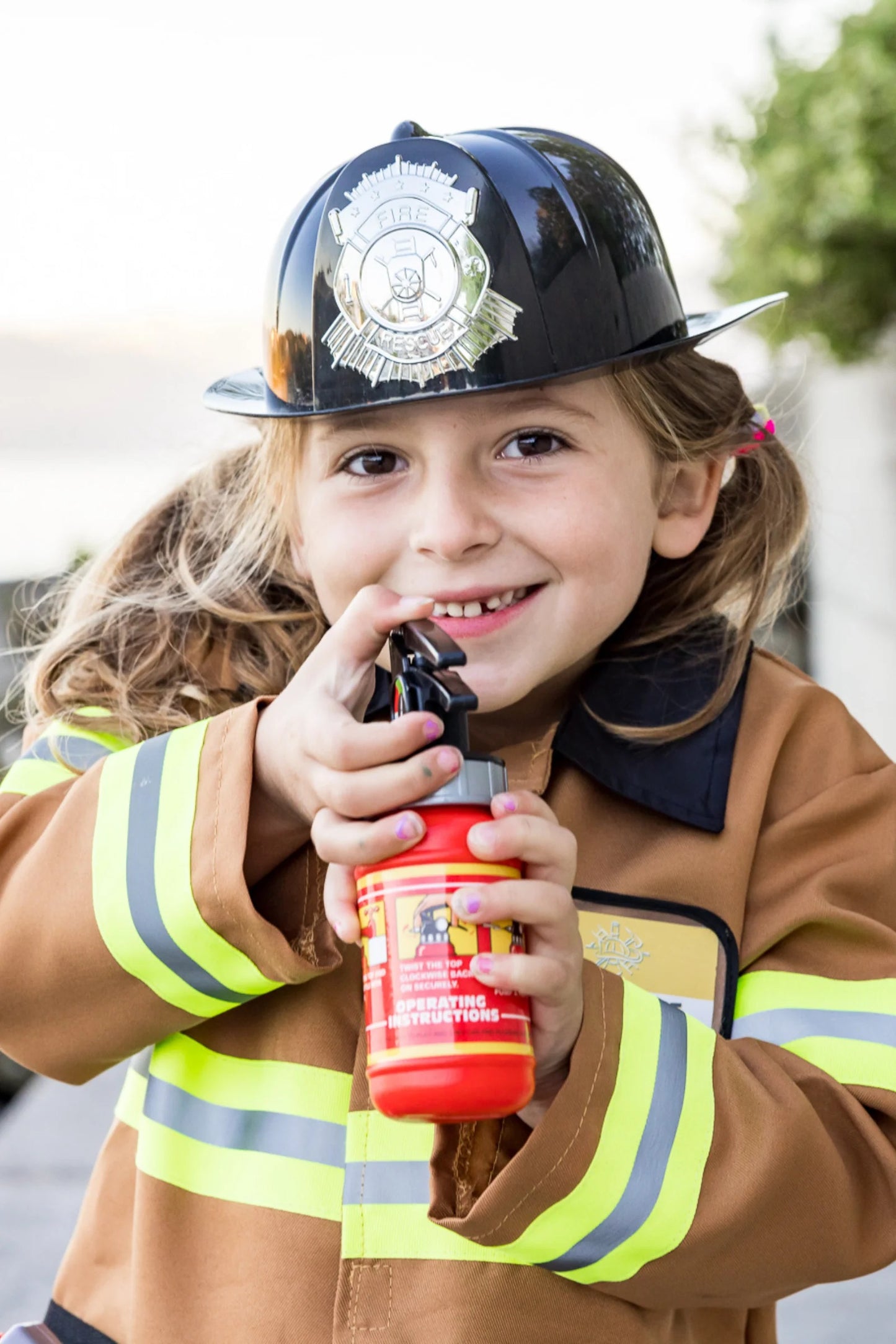 Great Pretenders Tan Firefighter with Accessories