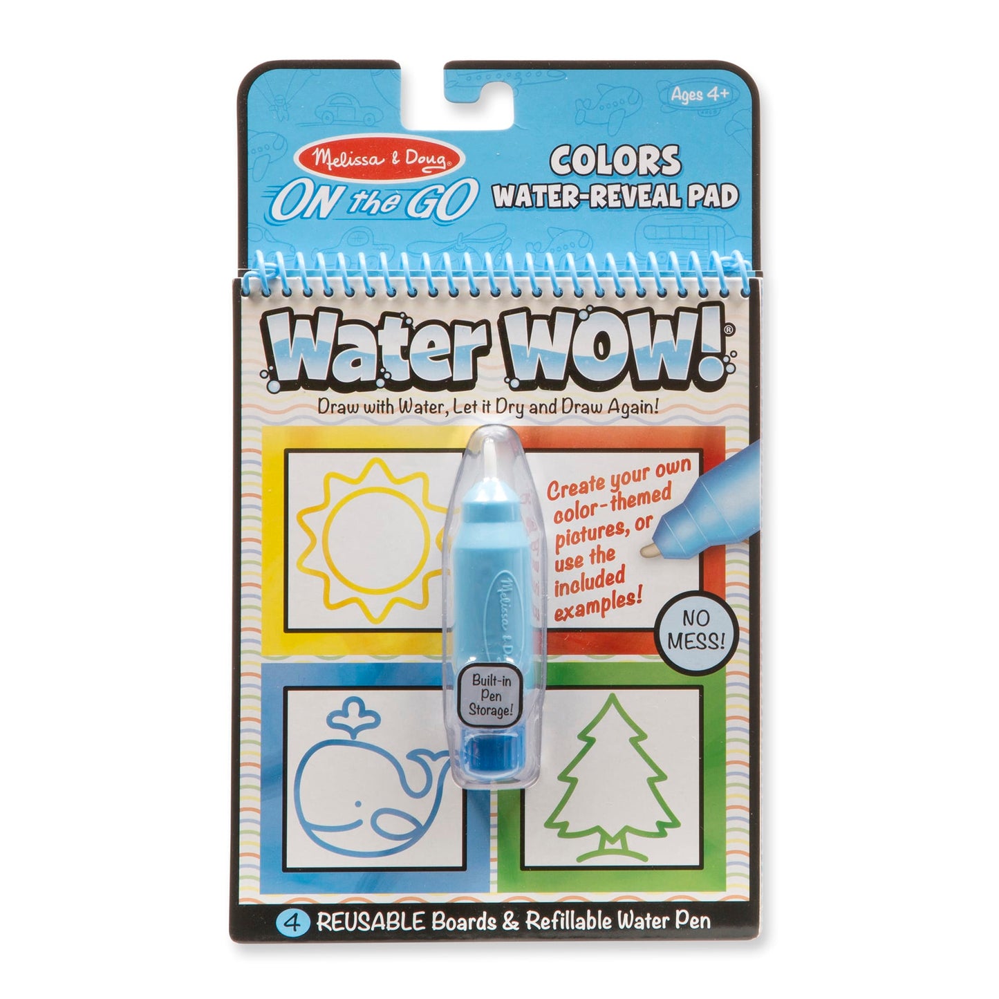 Melissa & Doug Water Wow! Colors & Shapes