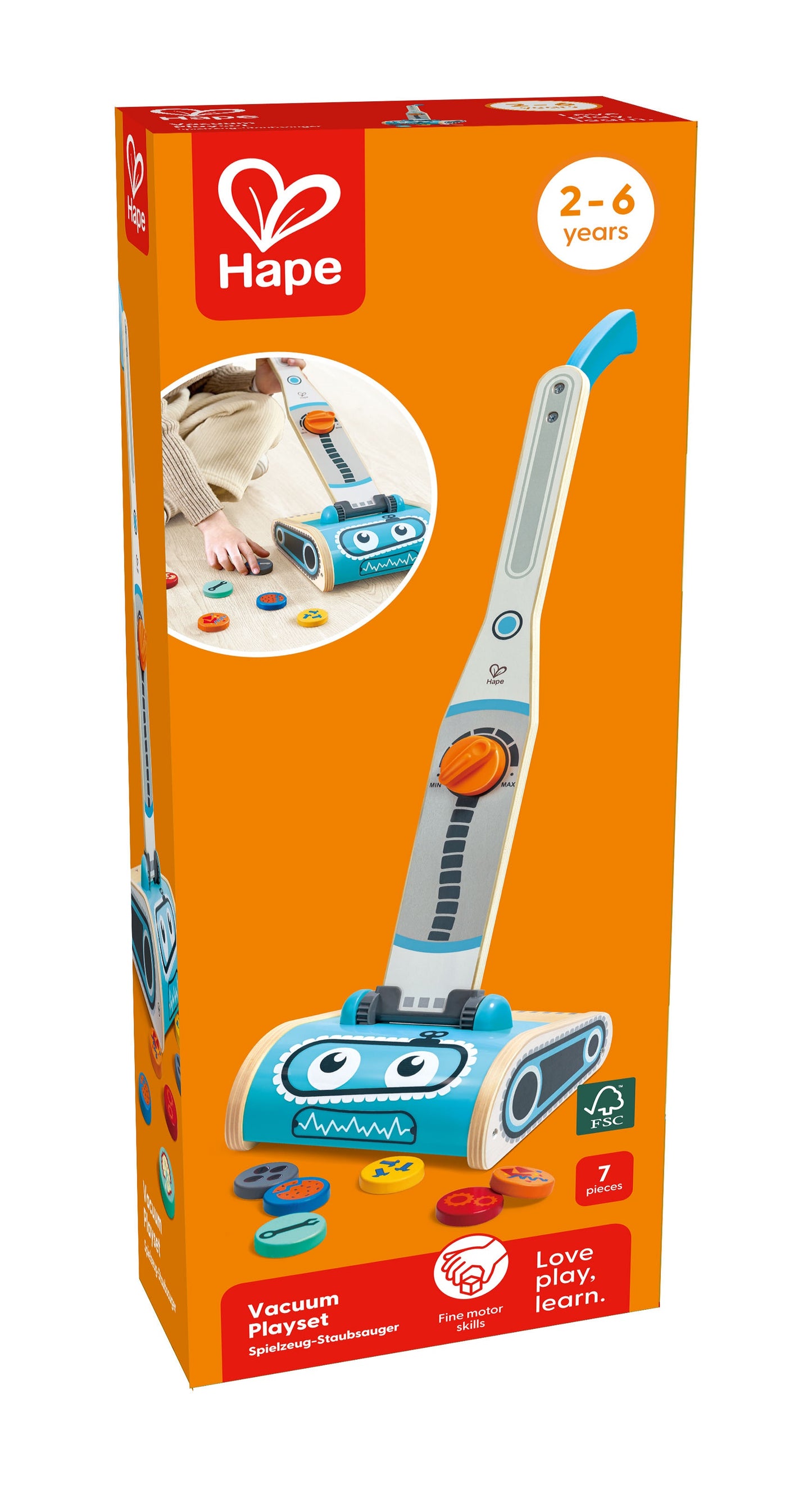 Hape Robot Vacuum Playset