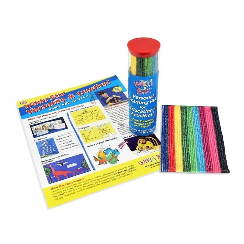 Wikki Stix Personal Learning Pak for Educational Activities