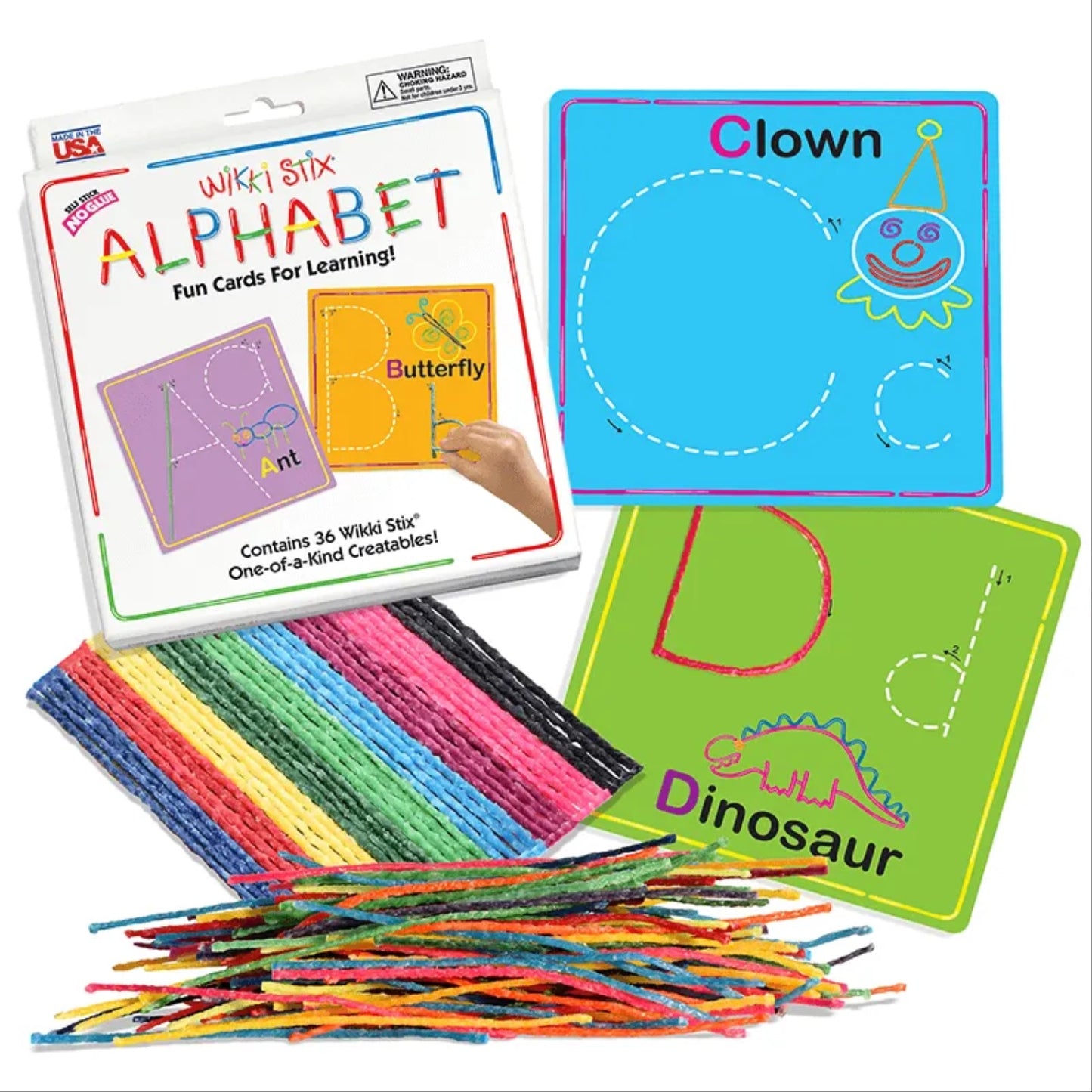 Wikki Stix Alphabet Cards