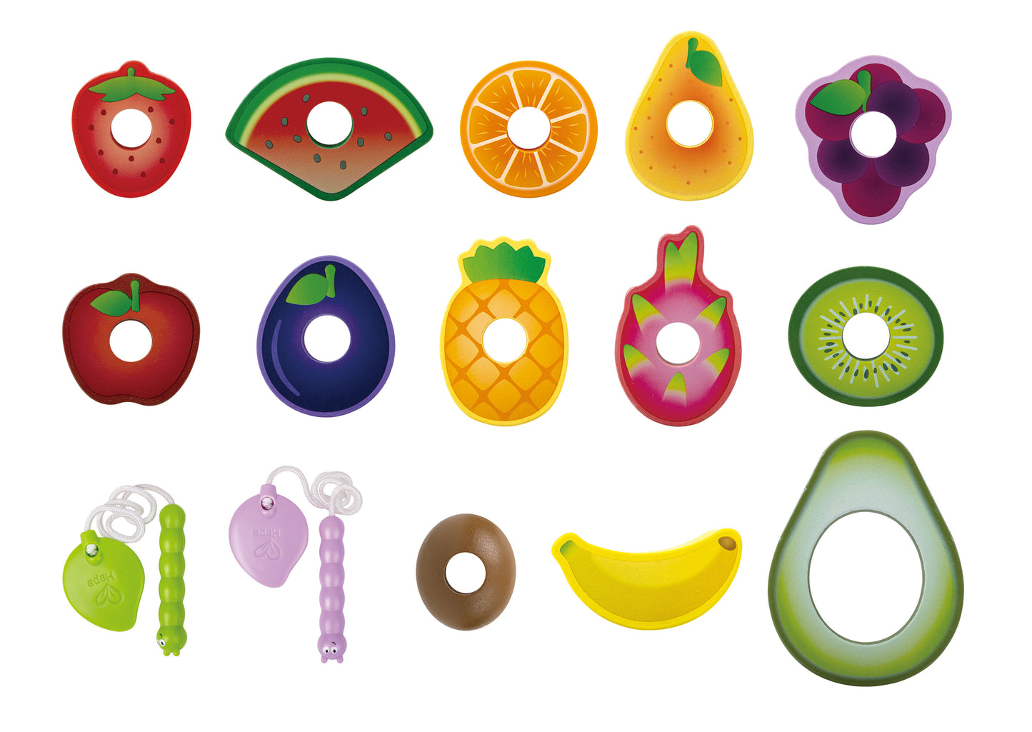 Hape Caterpillar Fruit Feast Set