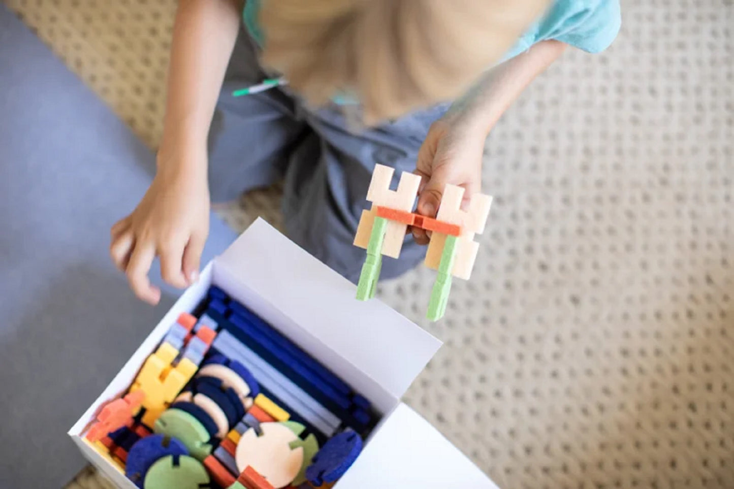 lowercase toys Interlocking Blocks - Architectural Set