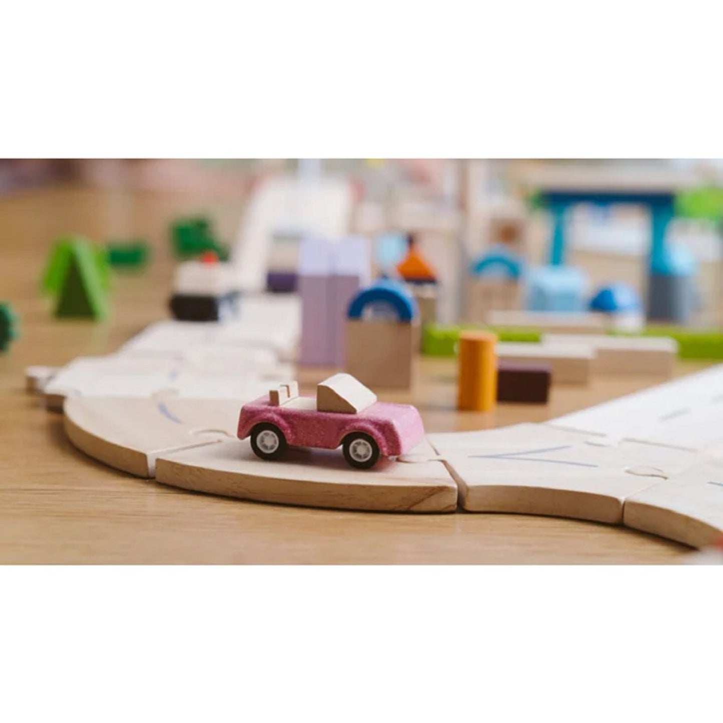 PlanToys Pink Sports Car