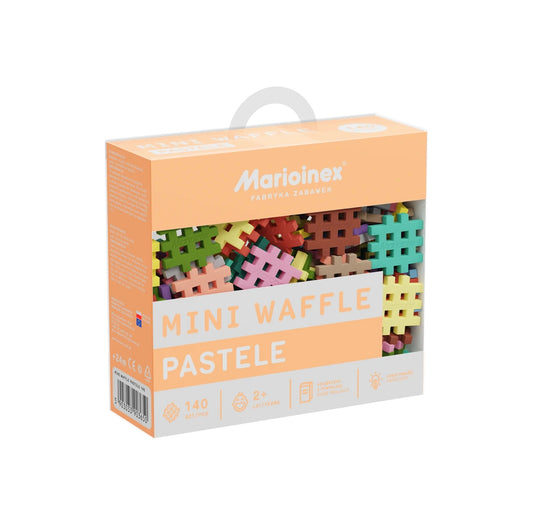 Marioinex Mini Waffle Pastels 140 Piece Set