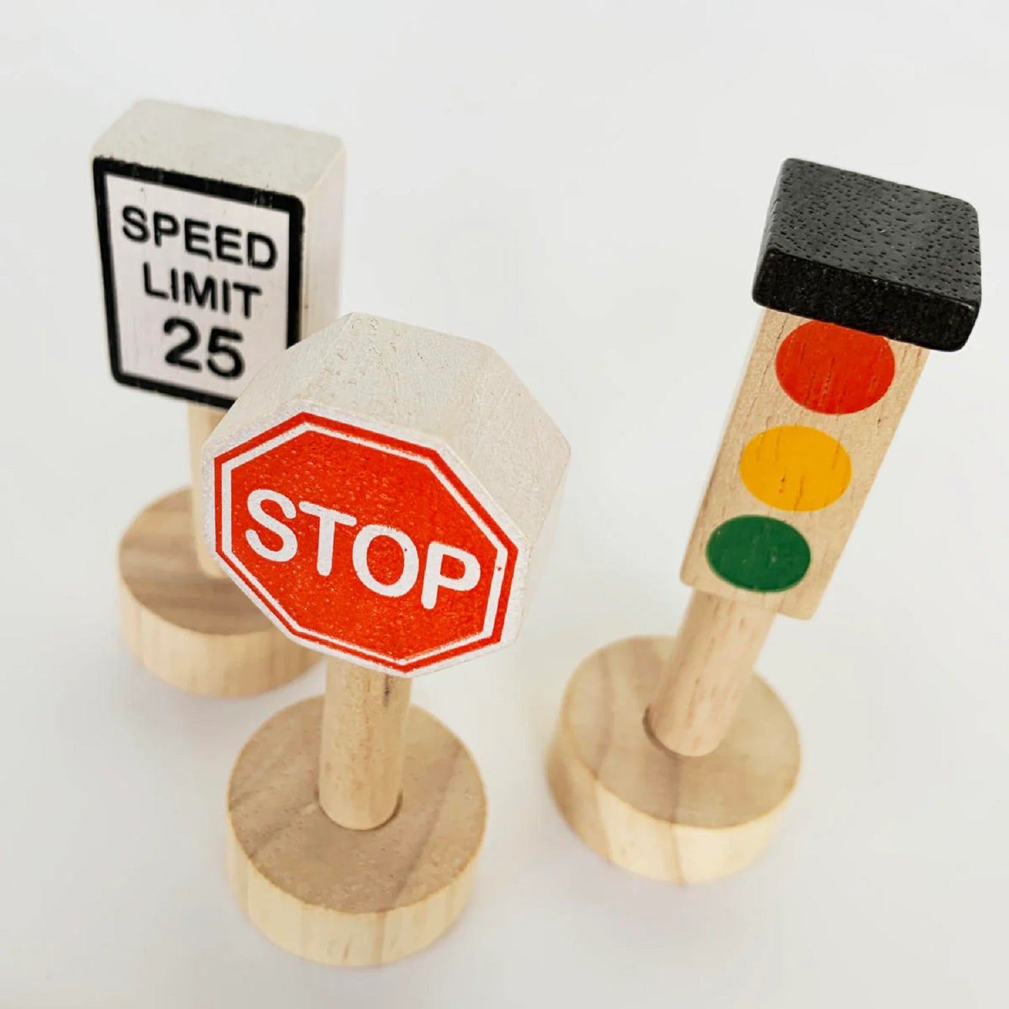 PlanToys Set Of Traffic Signs & Lights