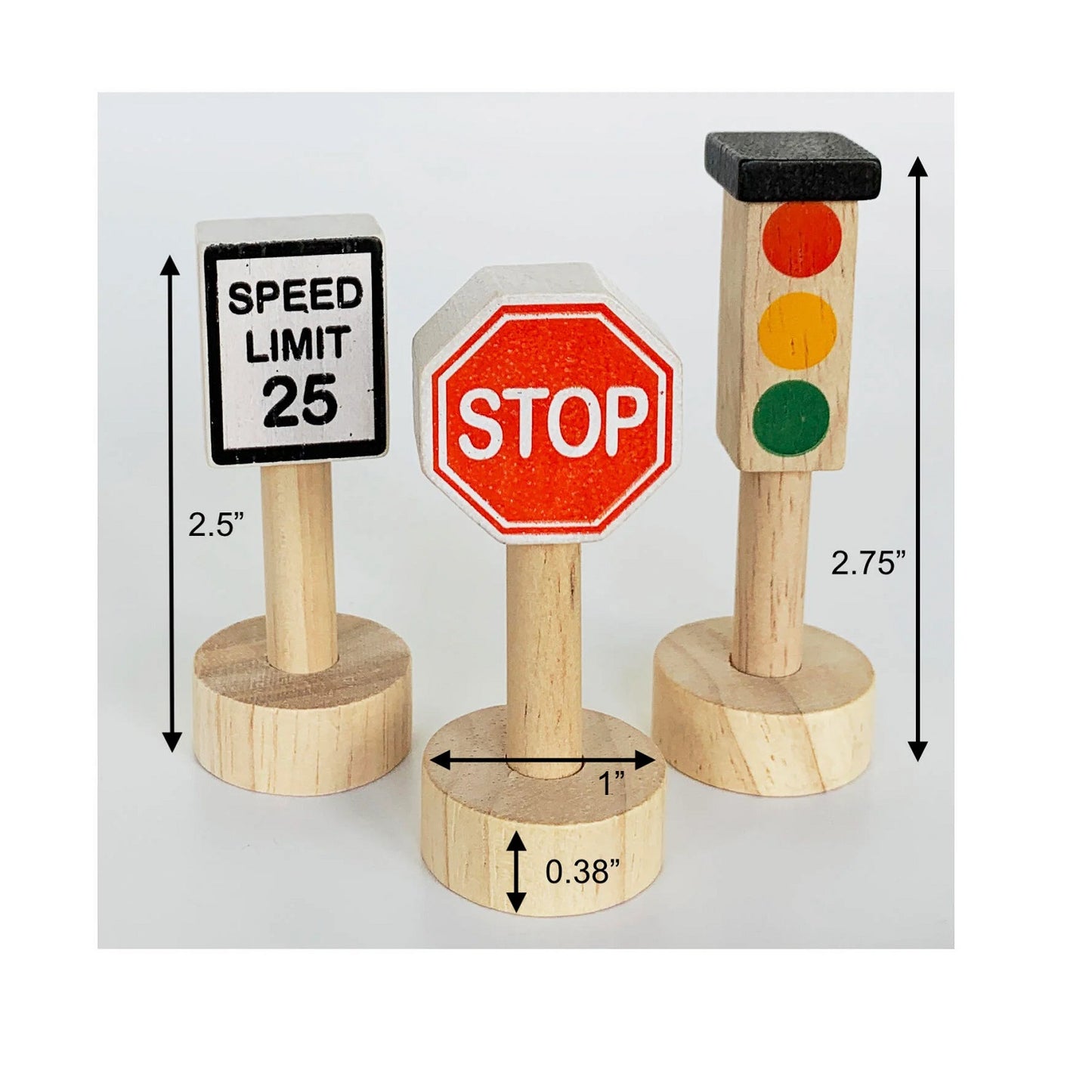 PlanToys Set Of Traffic Signs & Lights