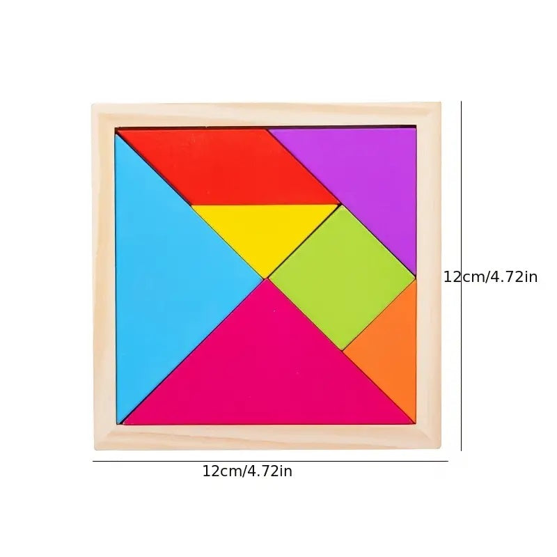 Colorful Wooden Puzzle